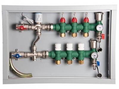 Kit colector con bypass y caudalímetro (armado y aprobado)